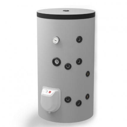 Комбинированный напольный водонагреватель 150л, 1 змеевик, эмалированный